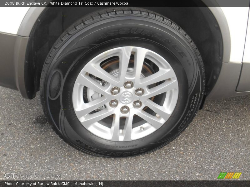 White Diamond Tri Coat / Cashmere/Cocoa 2008 Buick Enclave CX
