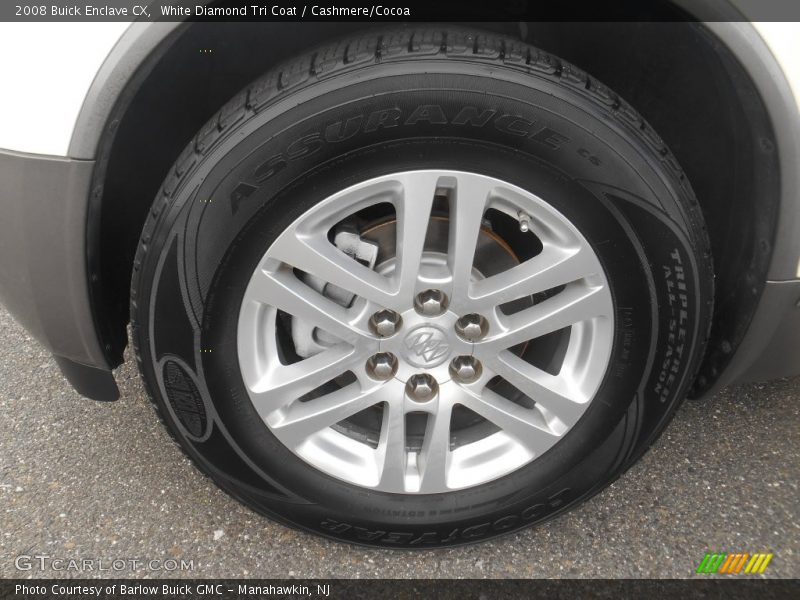 White Diamond Tri Coat / Cashmere/Cocoa 2008 Buick Enclave CX