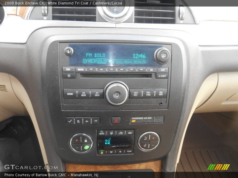 White Diamond Tri Coat / Cashmere/Cocoa 2008 Buick Enclave CX