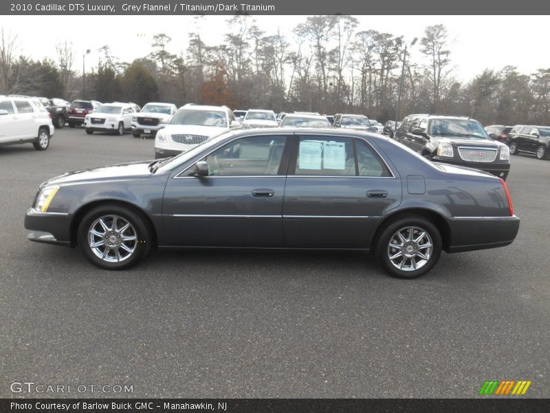 Grey Flannel / Titanium/Dark Titanium 2010 Cadillac DTS Luxury