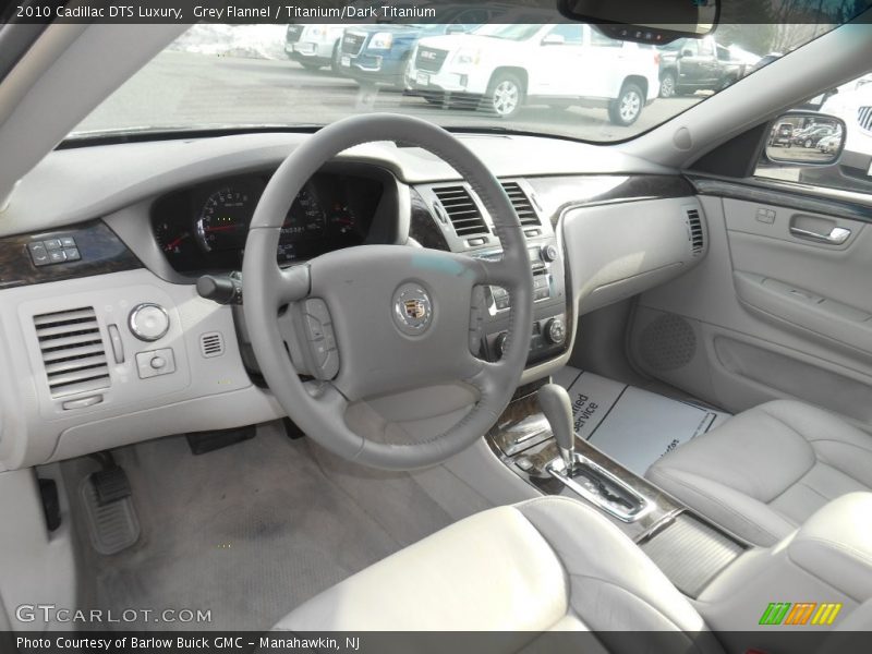 Grey Flannel / Titanium/Dark Titanium 2010 Cadillac DTS Luxury