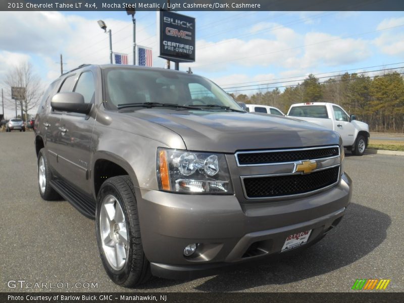 Mocha Steel Metallic / Light Cashmere/Dark Cashmere 2013 Chevrolet Tahoe LT 4x4