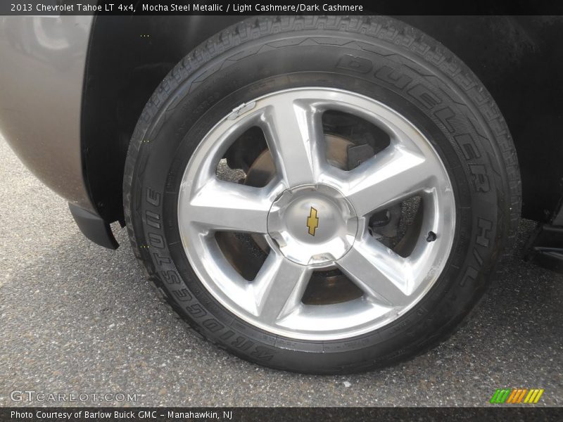 Mocha Steel Metallic / Light Cashmere/Dark Cashmere 2013 Chevrolet Tahoe LT 4x4