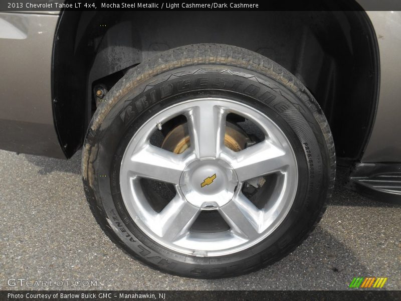 Mocha Steel Metallic / Light Cashmere/Dark Cashmere 2013 Chevrolet Tahoe LT 4x4