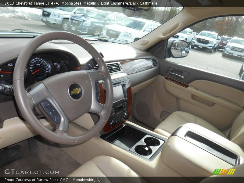 Mocha Steel Metallic / Light Cashmere/Dark Cashmere 2013 Chevrolet Tahoe LT 4x4