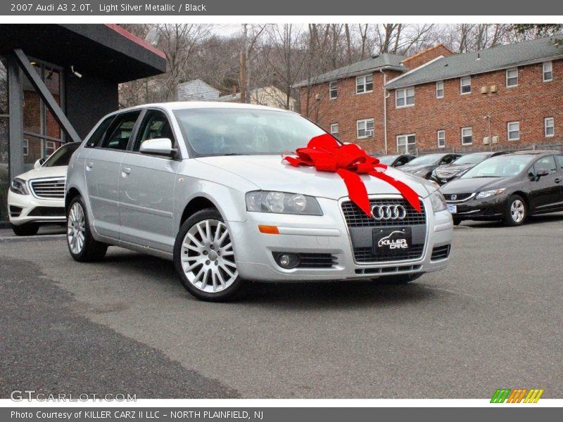 Light Silver Metallic / Black 2007 Audi A3 2.0T