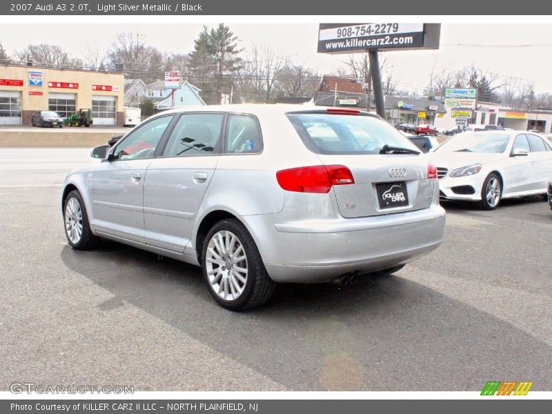 Light Silver Metallic / Black 2007 Audi A3 2.0T