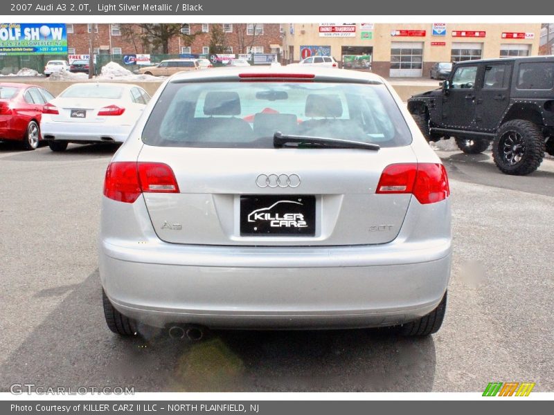 Light Silver Metallic / Black 2007 Audi A3 2.0T