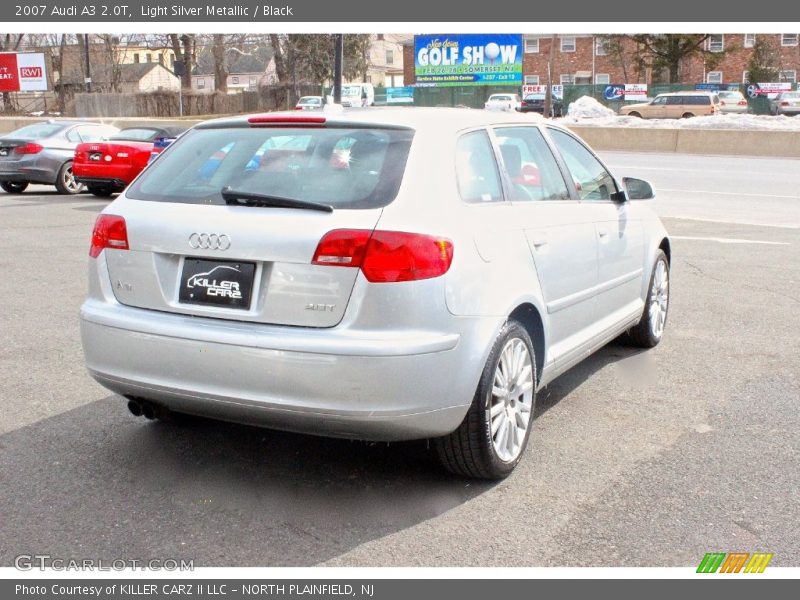 Light Silver Metallic / Black 2007 Audi A3 2.0T
