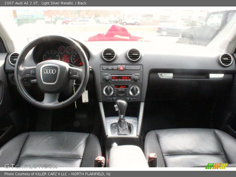 Light Silver Metallic / Black 2007 Audi A3 2.0T