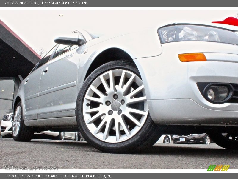 Light Silver Metallic / Black 2007 Audi A3 2.0T