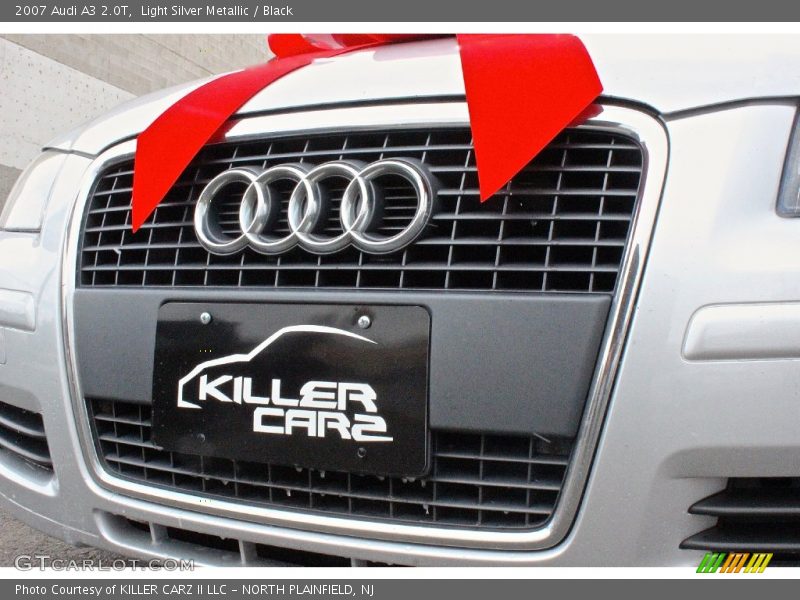 Light Silver Metallic / Black 2007 Audi A3 2.0T