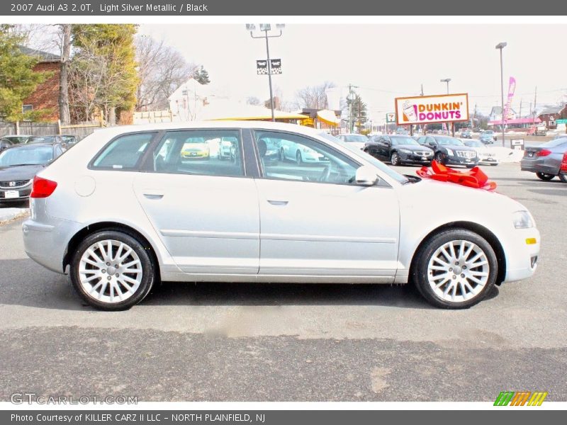 Light Silver Metallic / Black 2007 Audi A3 2.0T