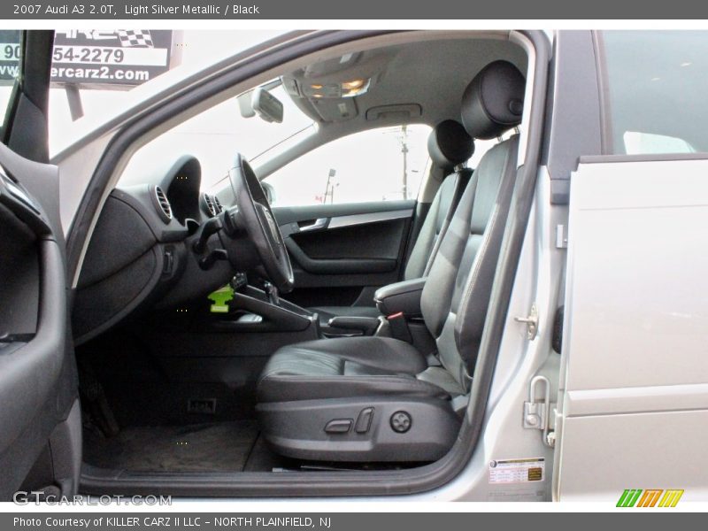 Light Silver Metallic / Black 2007 Audi A3 2.0T