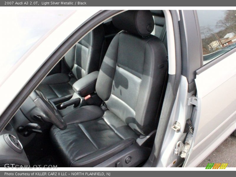 Light Silver Metallic / Black 2007 Audi A3 2.0T