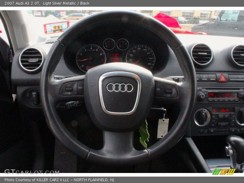 Light Silver Metallic / Black 2007 Audi A3 2.0T