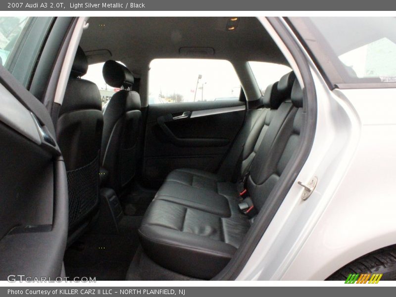 Light Silver Metallic / Black 2007 Audi A3 2.0T