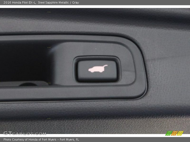 Steel Sapphire Metallic / Gray 2016 Honda Pilot EX-L