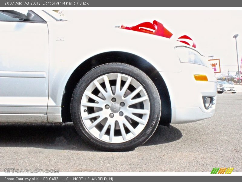 Light Silver Metallic / Black 2007 Audi A3 2.0T