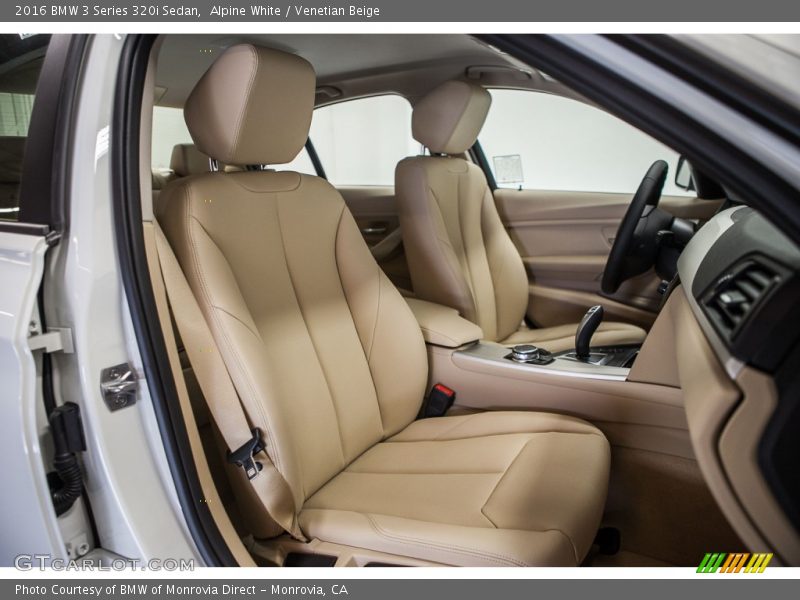 Alpine White / Venetian Beige 2016 BMW 3 Series 320i Sedan