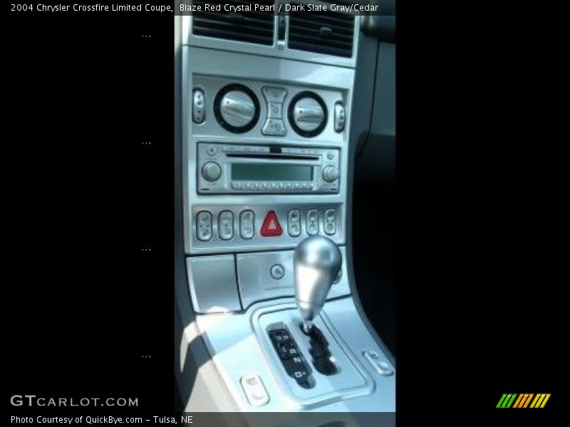 Blaze Red Crystal Pearl / Dark Slate Gray/Cedar 2004 Chrysler Crossfire Limited Coupe
