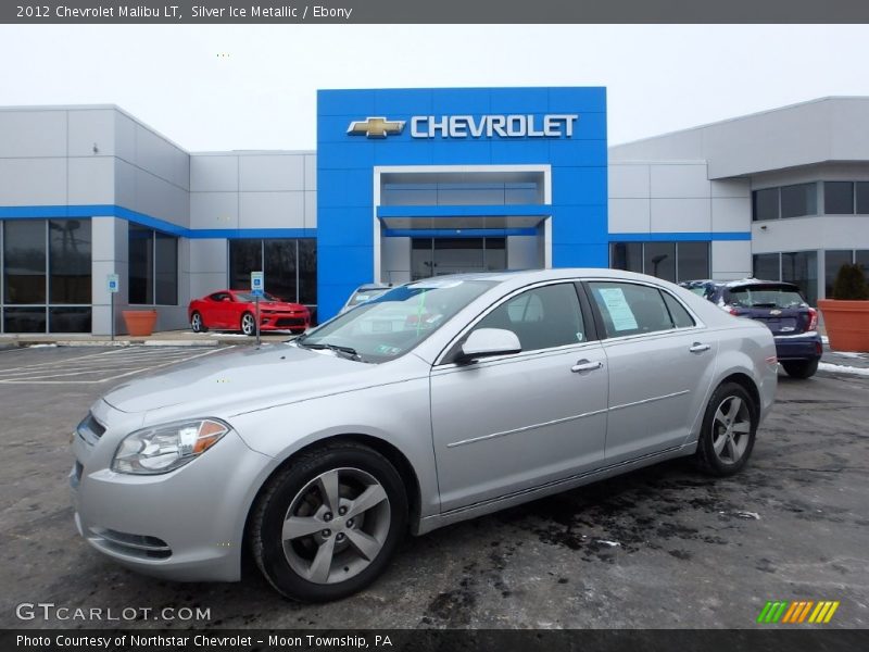 Silver Ice Metallic / Ebony 2012 Chevrolet Malibu LT
