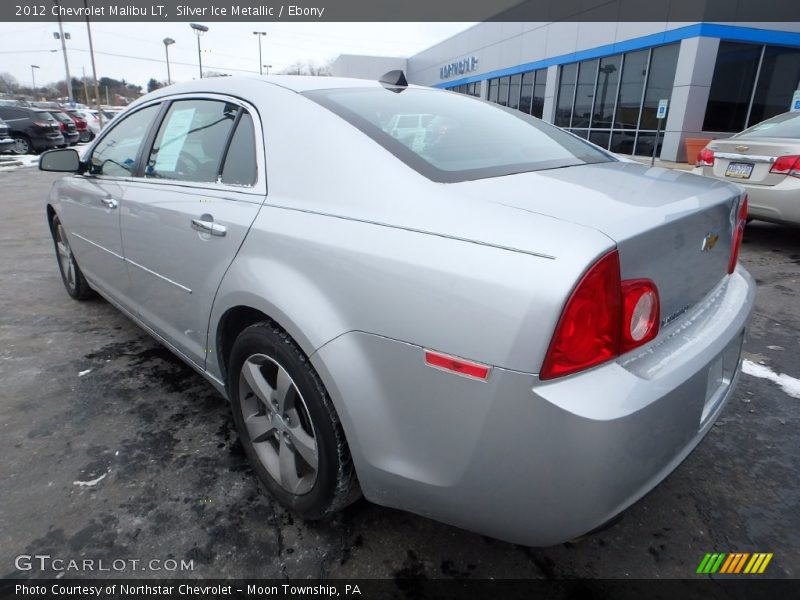 Silver Ice Metallic / Ebony 2012 Chevrolet Malibu LT