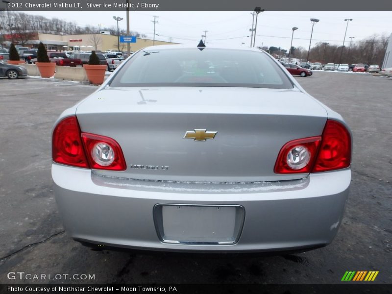 Silver Ice Metallic / Ebony 2012 Chevrolet Malibu LT