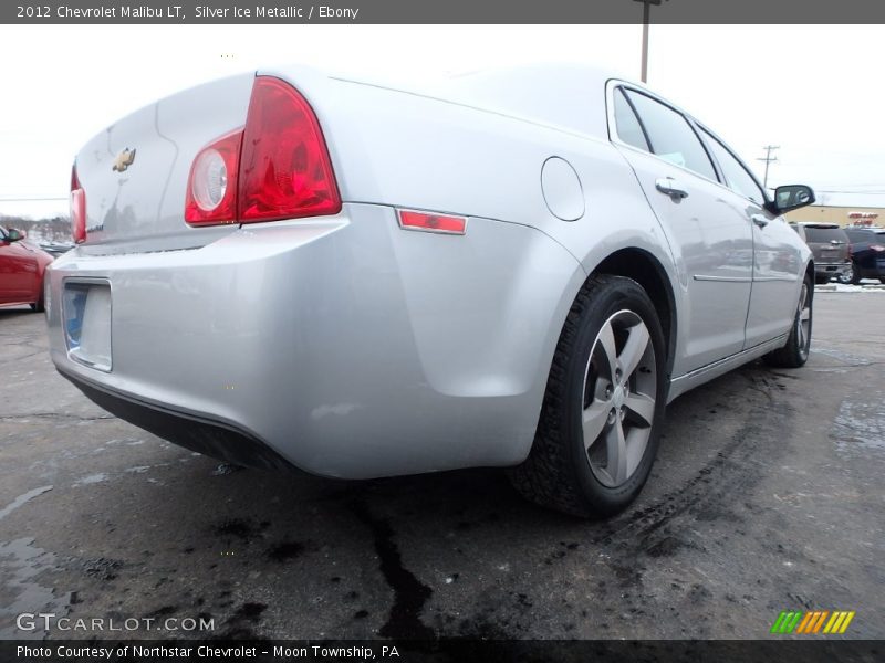 Silver Ice Metallic / Ebony 2012 Chevrolet Malibu LT