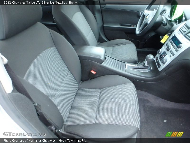 Silver Ice Metallic / Ebony 2012 Chevrolet Malibu LT