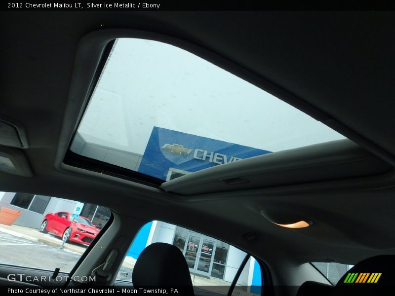 Silver Ice Metallic / Ebony 2012 Chevrolet Malibu LT