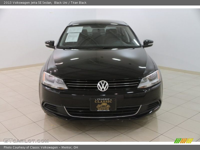 Black Uni / Titan Black 2013 Volkswagen Jetta SE Sedan