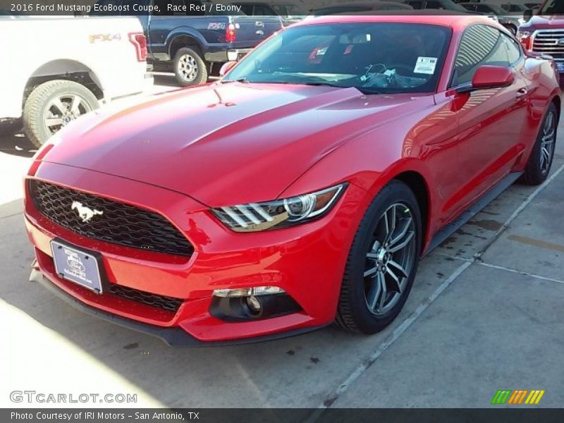 Race Red / Ebony 2016 Ford Mustang EcoBoost Coupe