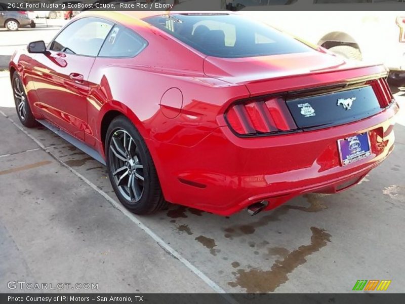 Race Red / Ebony 2016 Ford Mustang EcoBoost Coupe
