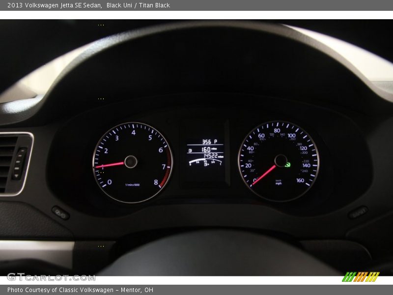 Black Uni / Titan Black 2013 Volkswagen Jetta SE Sedan