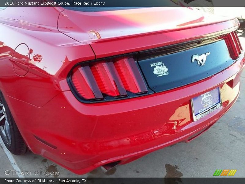 Race Red / Ebony 2016 Ford Mustang EcoBoost Coupe