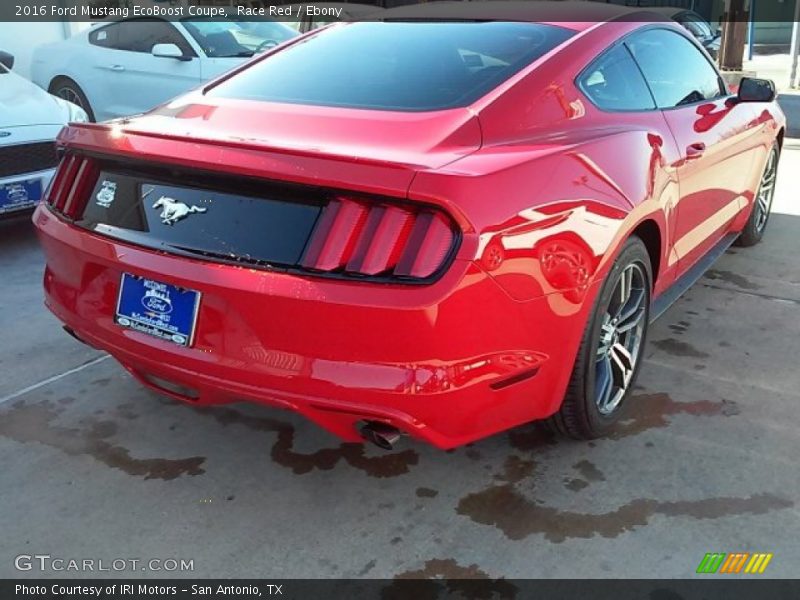 Race Red / Ebony 2016 Ford Mustang EcoBoost Coupe