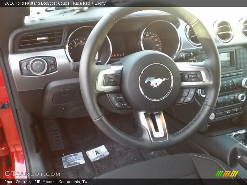 Race Red / Ebony 2016 Ford Mustang EcoBoost Coupe