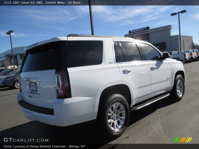 Summit White / Jet Black 2015 GMC Yukon SLE 4WD