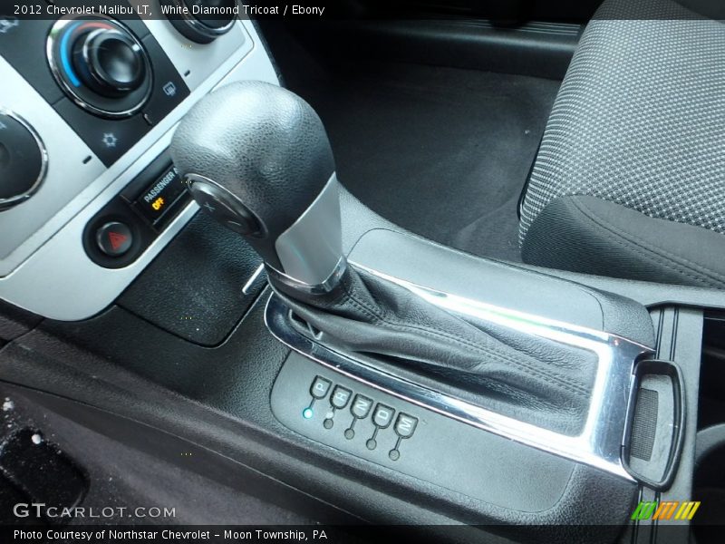 White Diamond Tricoat / Ebony 2012 Chevrolet Malibu LT