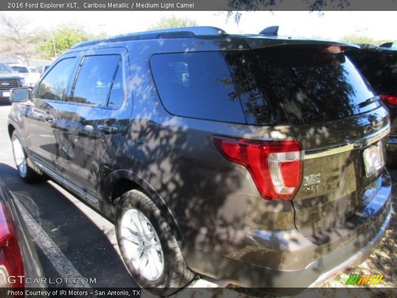 Caribou Metallic / Medium Light Camel 2016 Ford Explorer XLT