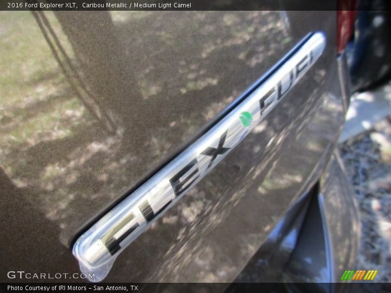 Caribou Metallic / Medium Light Camel 2016 Ford Explorer XLT