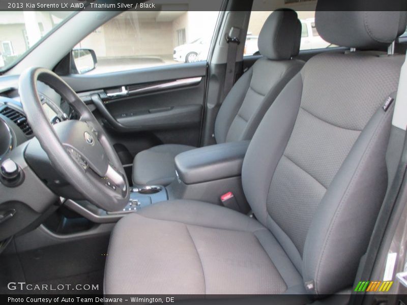 Titanium Silver / Black 2013 Kia Sorento LX AWD