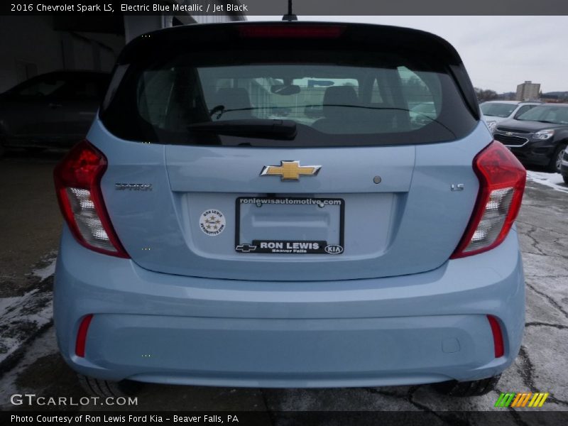 Electric Blue Metallic / Jet Black 2016 Chevrolet Spark LS