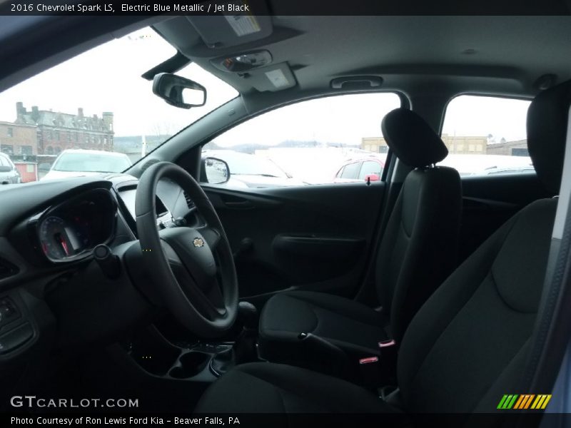 Electric Blue Metallic / Jet Black 2016 Chevrolet Spark LS