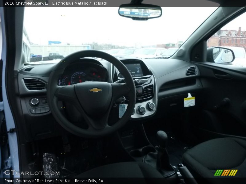 Electric Blue Metallic / Jet Black 2016 Chevrolet Spark LS
