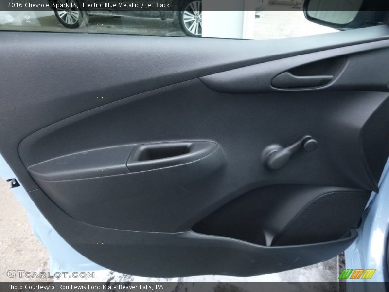Electric Blue Metallic / Jet Black 2016 Chevrolet Spark LS
