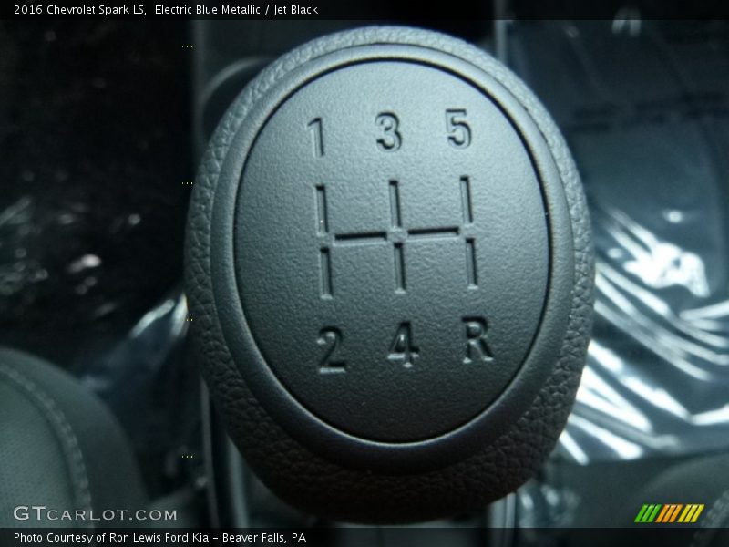 Electric Blue Metallic / Jet Black 2016 Chevrolet Spark LS