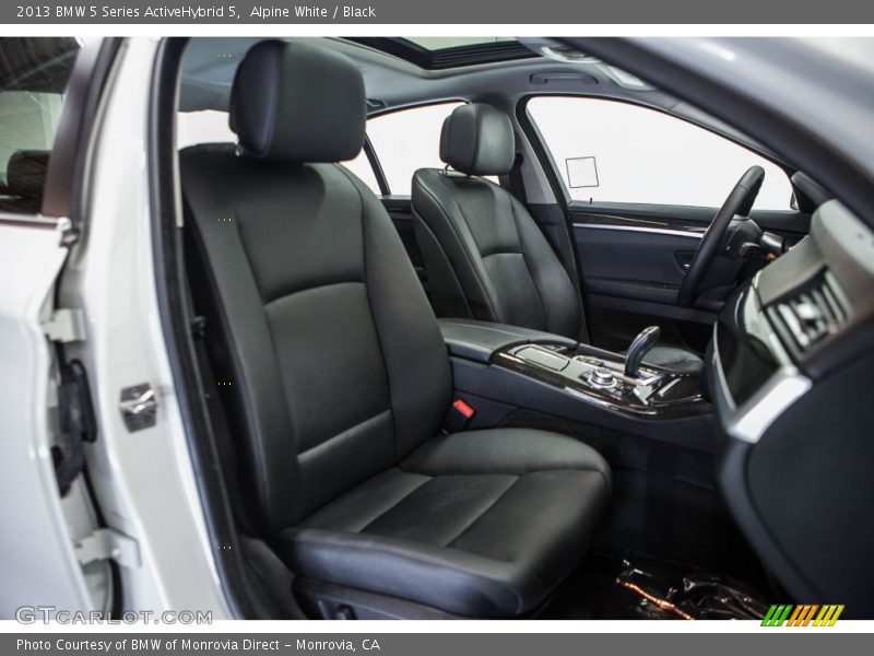Alpine White / Black 2013 BMW 5 Series ActiveHybrid 5