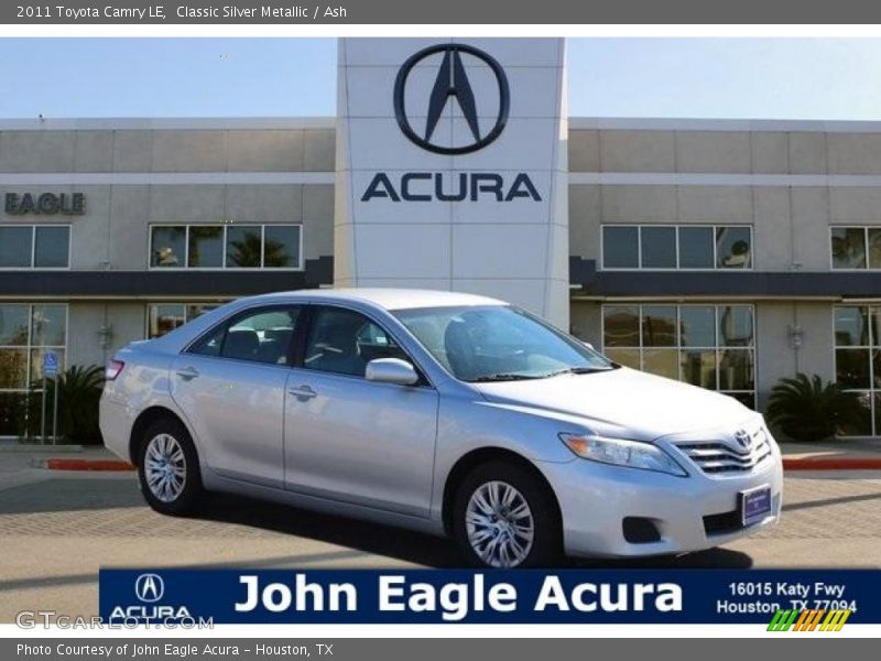 Classic Silver Metallic / Ash 2011 Toyota Camry LE